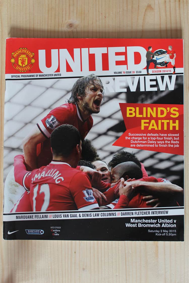 Manchester United FC v West Bromwich Albion FC 